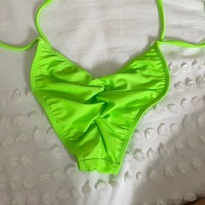 Neon Green Bikini bottom